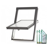 ROOFLITE+ TRIO PVC - Plastové střešní okno s trojsklem M6A - rozměr 78*118cm